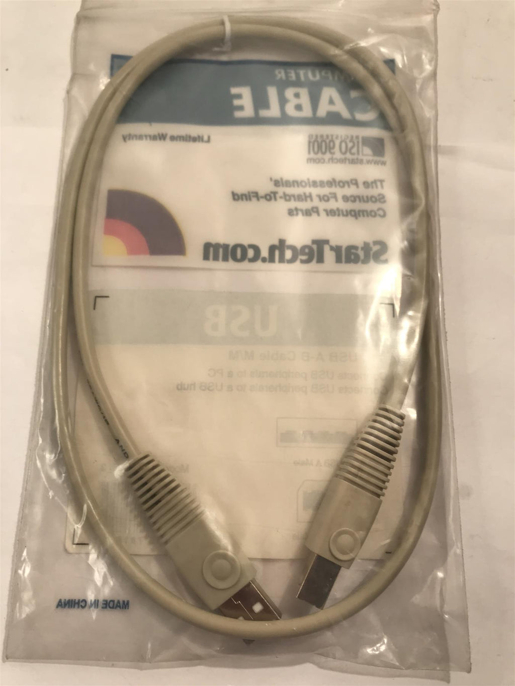 Startech USB A-B Cable M/M 3ft  USBFAB_3