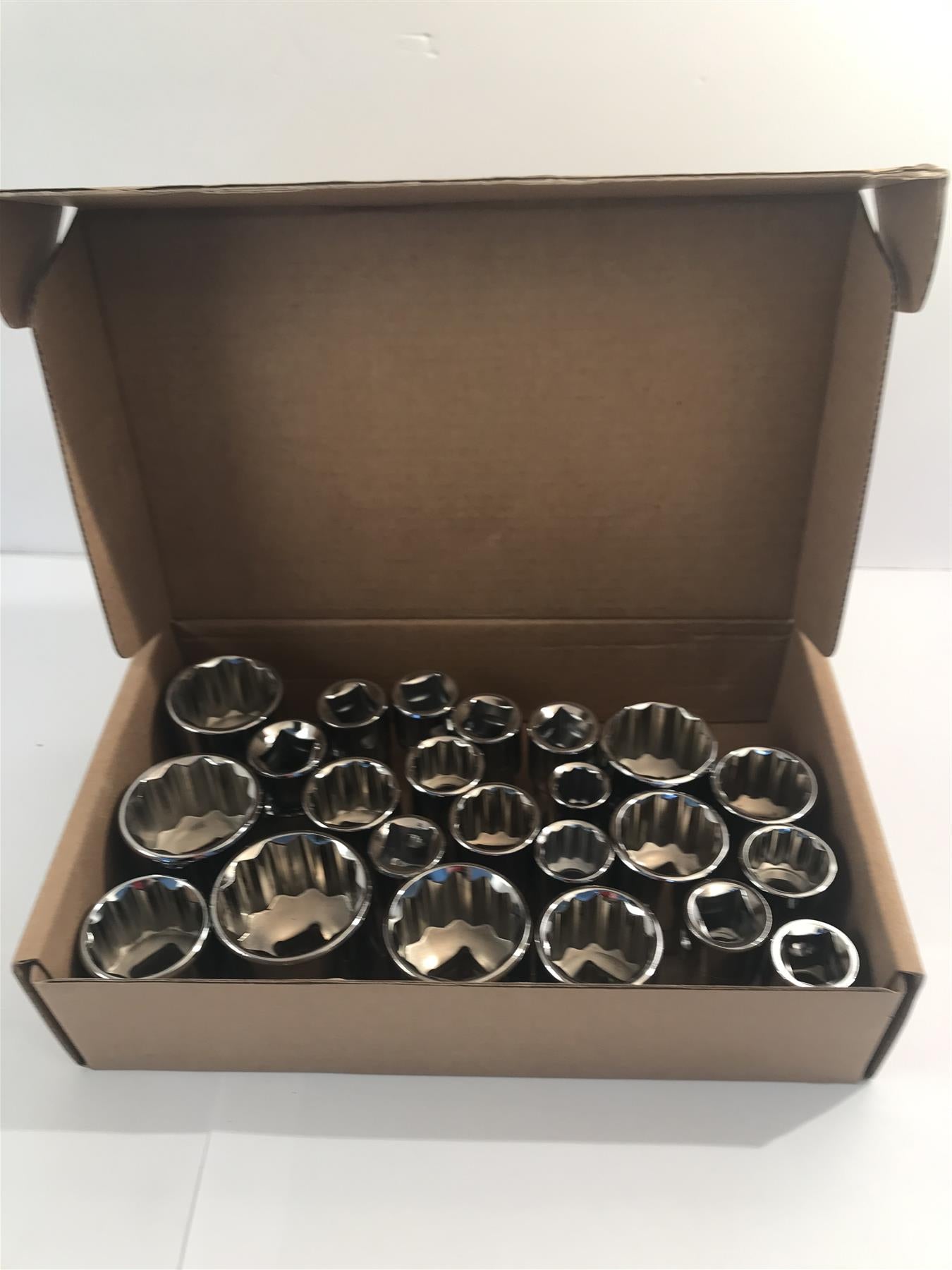 Draper 38122 H23M/B Expert 23 Pce 1/2" Sq. Dr. Metric Hi-Torq Sockets