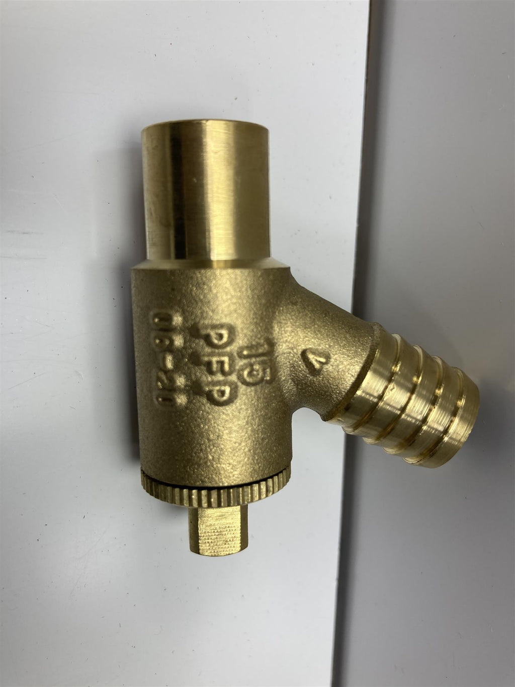 NEW HEAVY DUTY 15mm DRAIN COCK , SHORT , TYPE A , BS 2879-2 VALVE