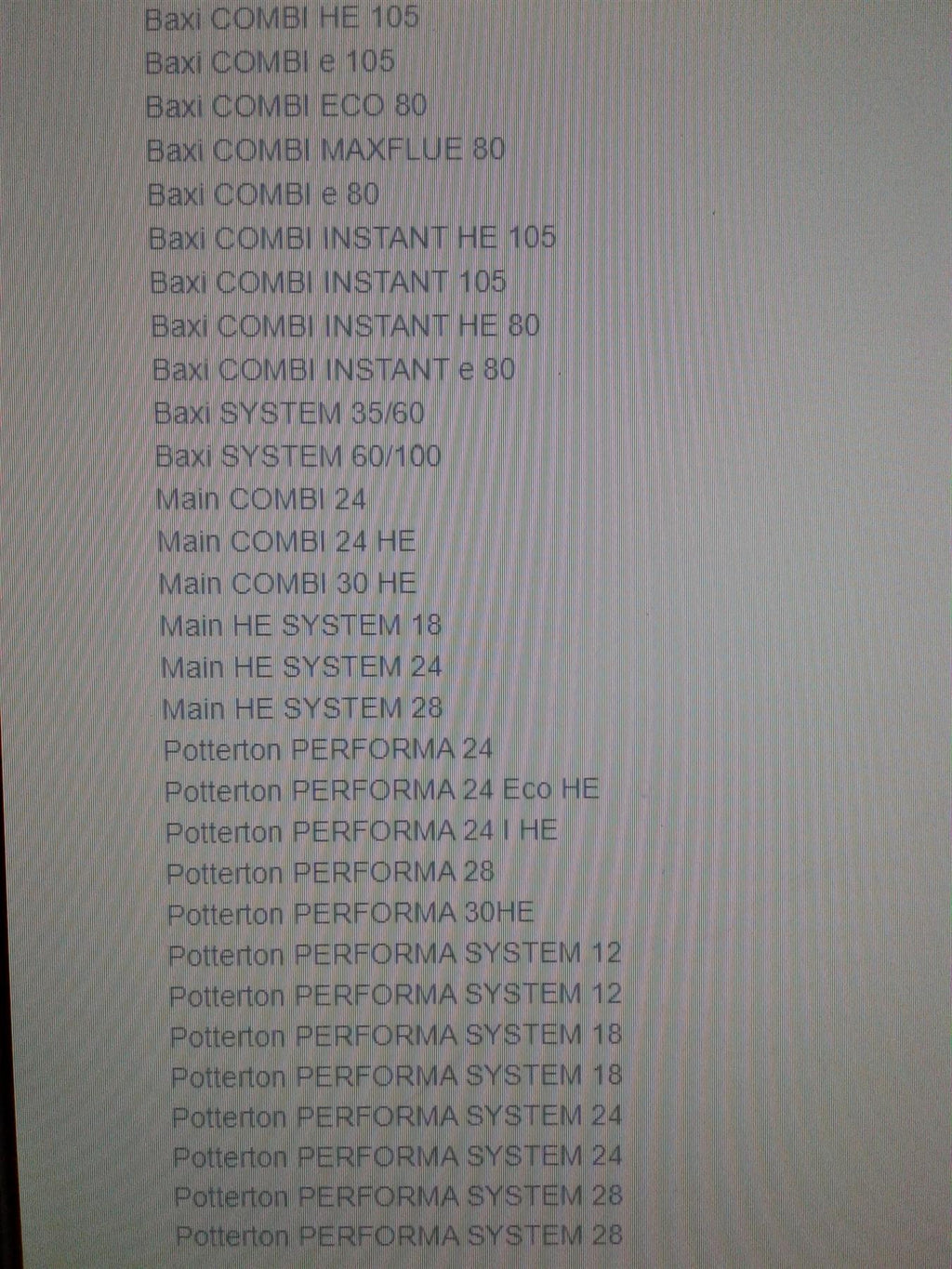 NEW GENUINE BAXI COMBI PERFORMA BOILER O RING 248019