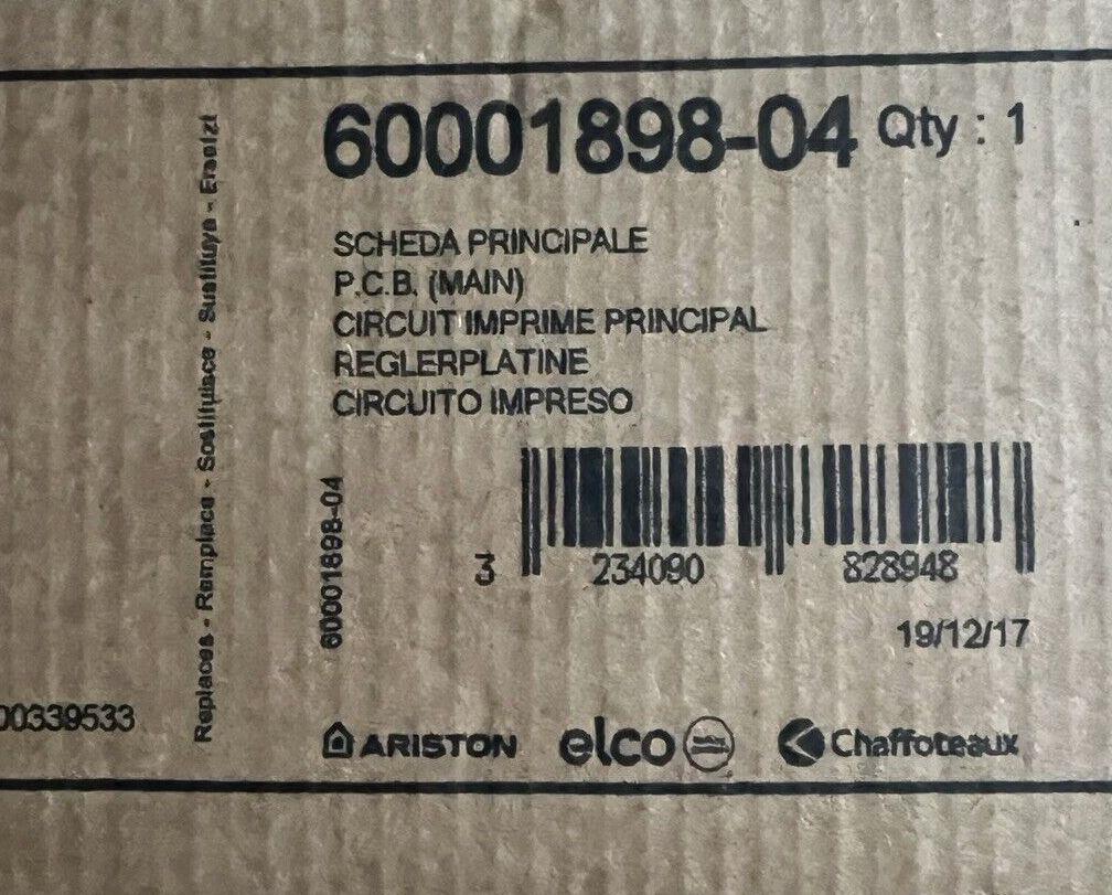 Chaffoteaux, Ariston 60001898-04 Main Circuit Board
