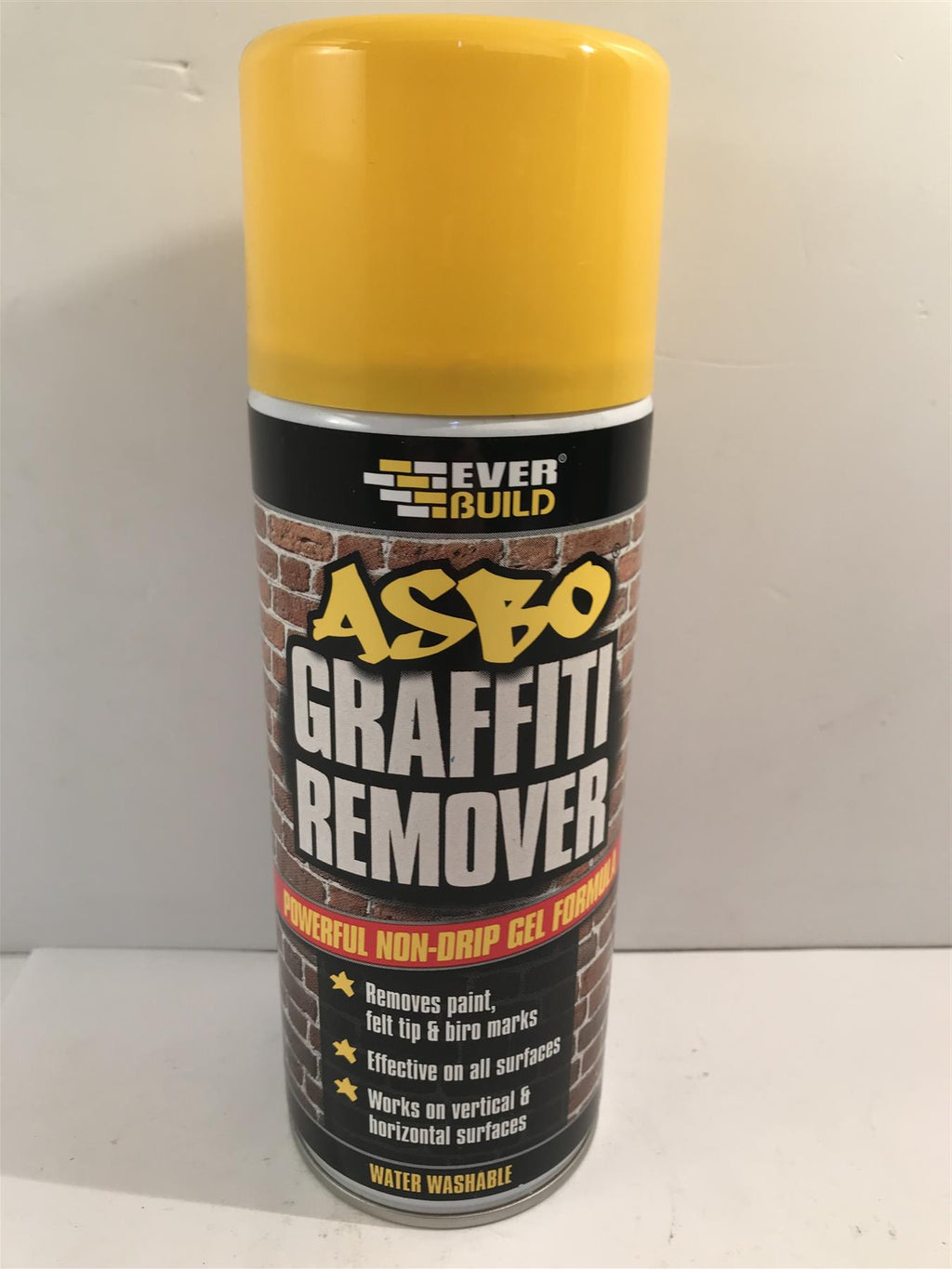 EVERBUILD ASBO GRAFFITI REMOVER 400ml REMOVES PAINT LOW ODOUR