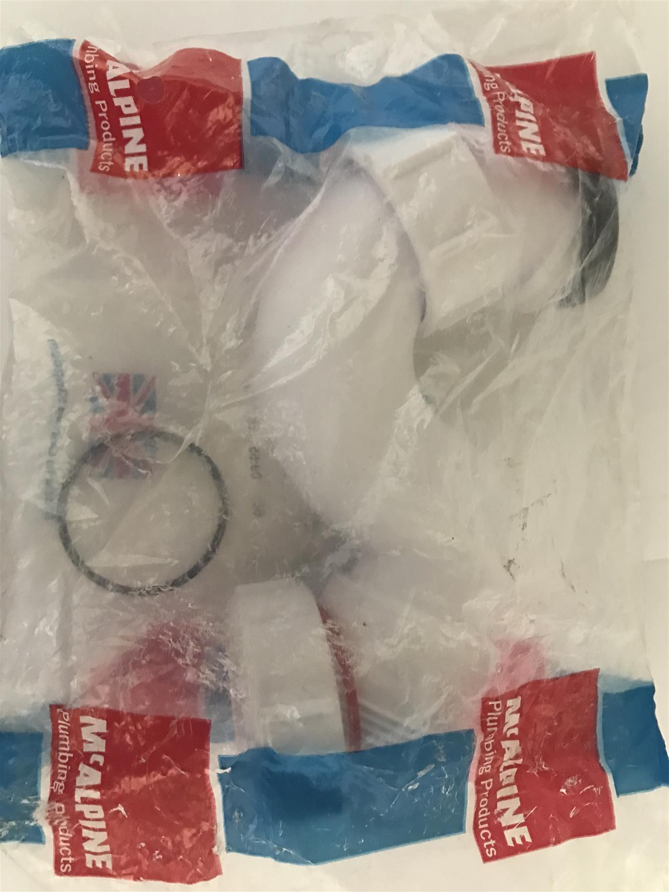 McAlpine Q10  1 1/2" (40mm) Shallow Seal Bath Trap