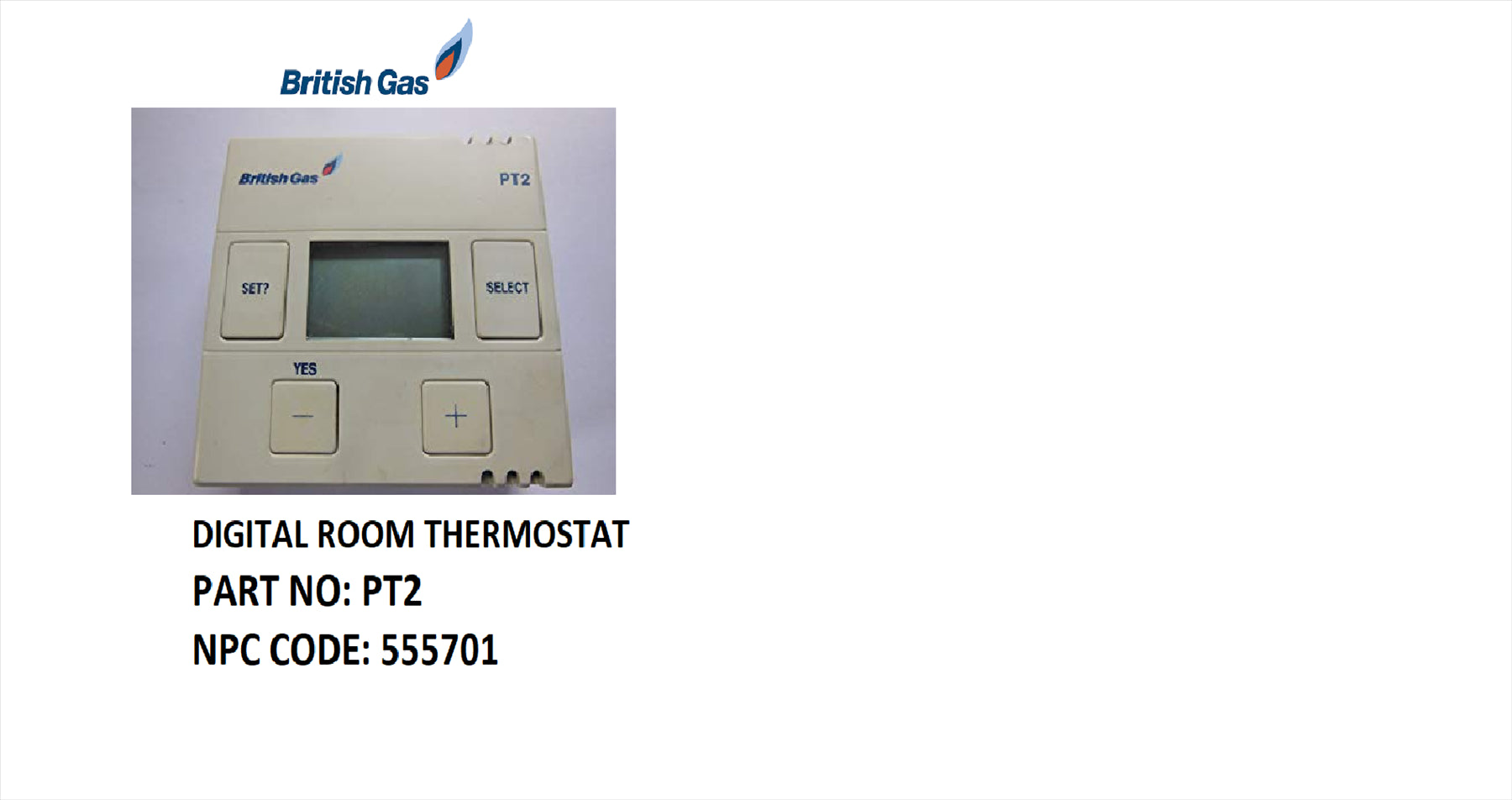 NEW BRITISH GAS WIRED DIGITAL THERMOSTAT CONTROL 7 DAY PROGRAM PT2