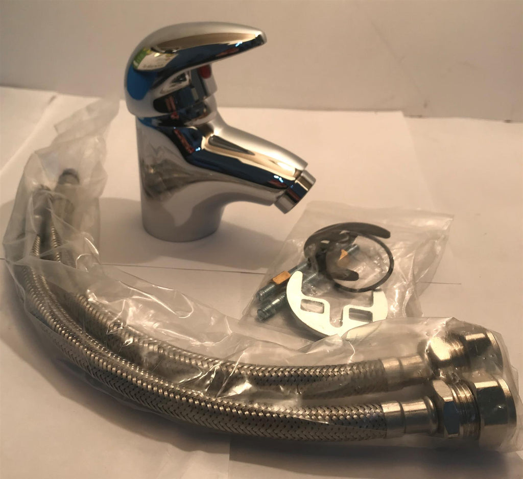 KeyPlumb Contemporary Mini Monobloc Basin Mixer AQS399N