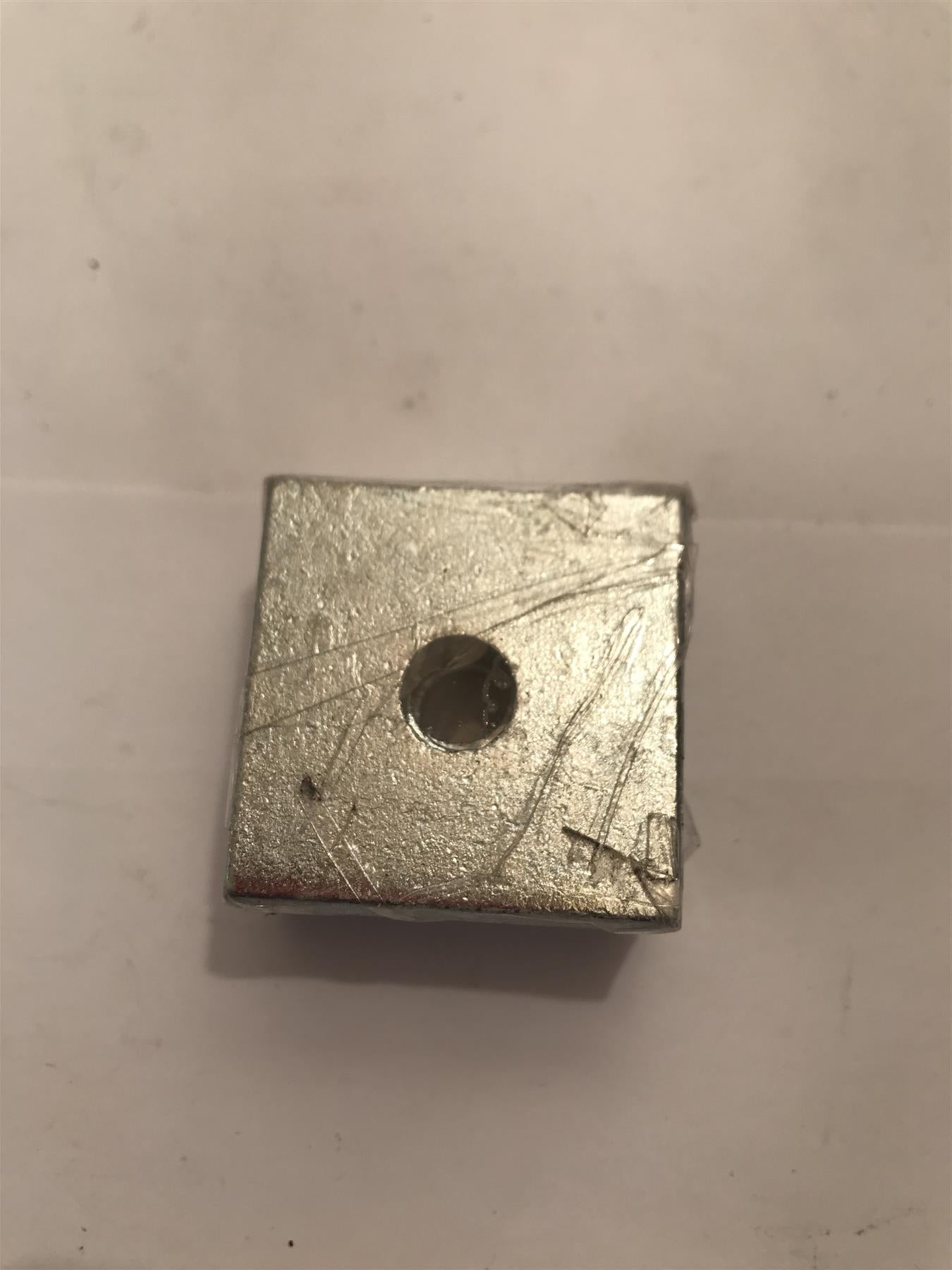 M8 Heavy Duty Zinc Square Plate Washer 5mm - 40mm x 40mm (5 Pack)