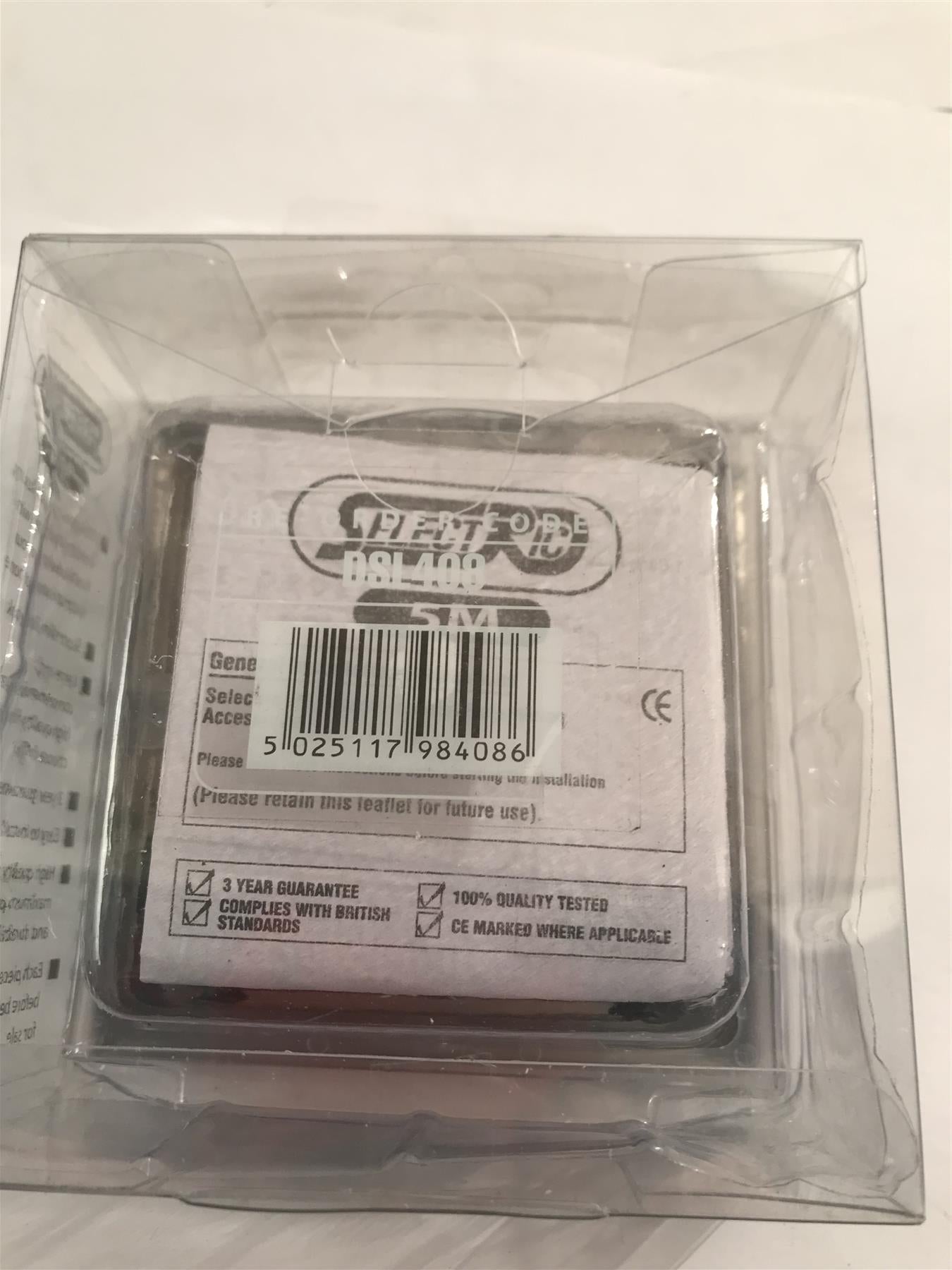 Selectric 5M 10 Amp 3 Pole Fan Isolator Black Nickel Black Insert  DSL408