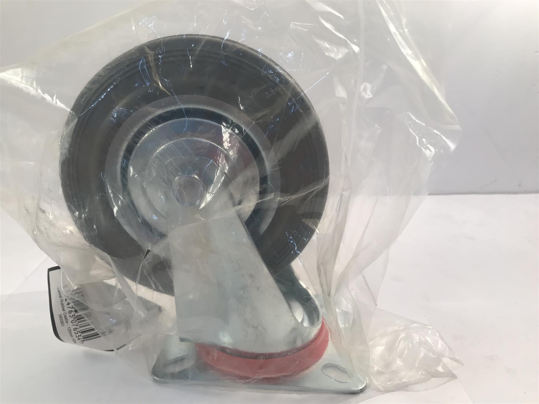 Fixman 563351 Swivel Rubber Castor 125mm 100kg