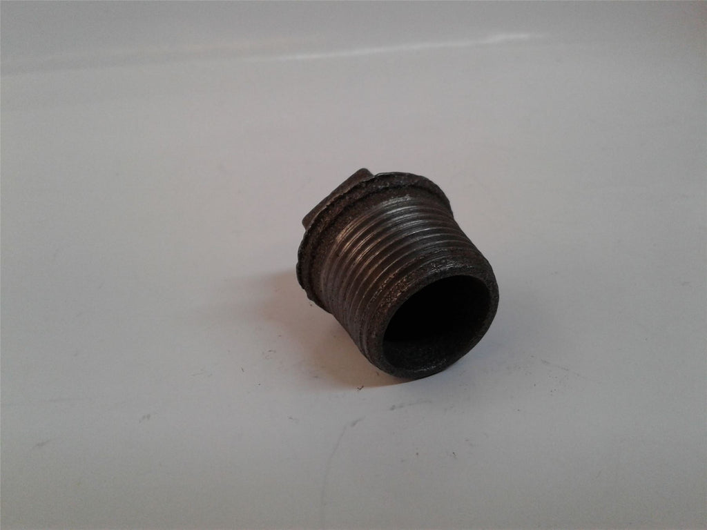 NEW MALLEABLE IRON STOP END BLANKING PLUG GALVANISED SIZES 3/4"BSPT