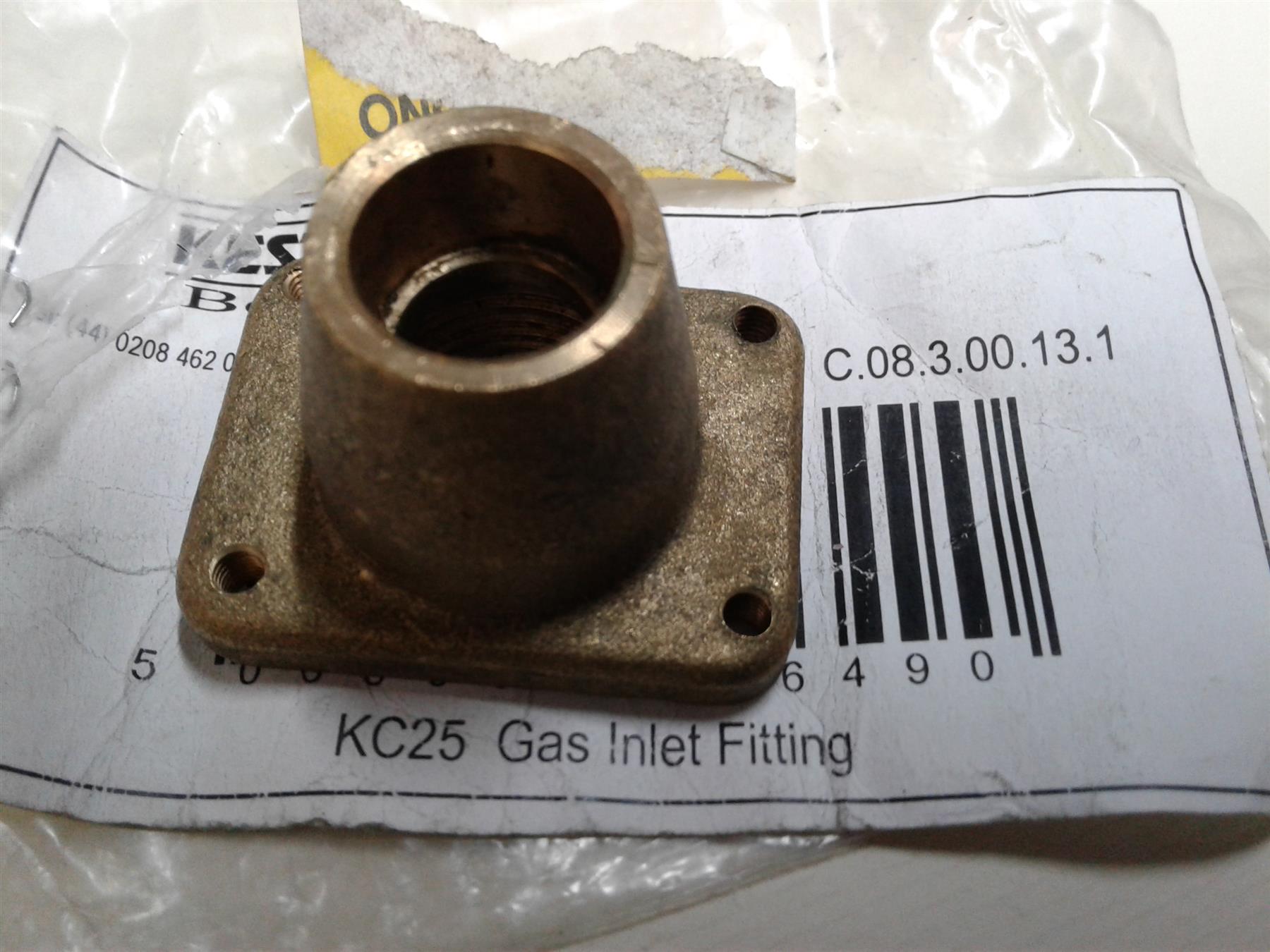 NEW KESTON CELSIUS KC25 BOILER GAS INLET FITTING C08300131