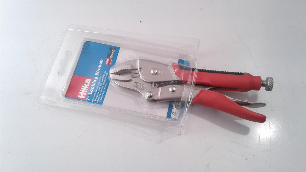 Hilka Soft Grip 7" Locking Wrench