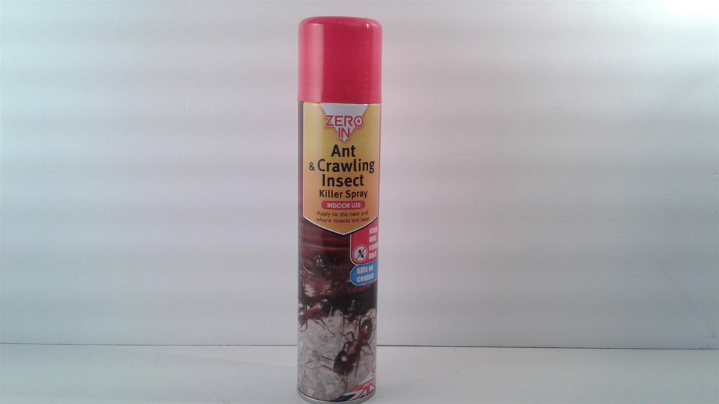 Zero In Ant and Crawling Insect Killer Spray 300ml  Indoor Use