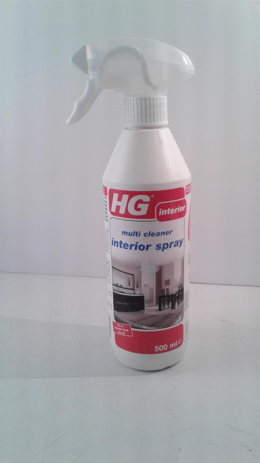 HG MultiCleaner Interior Spray 500 ml  for a streak-free result