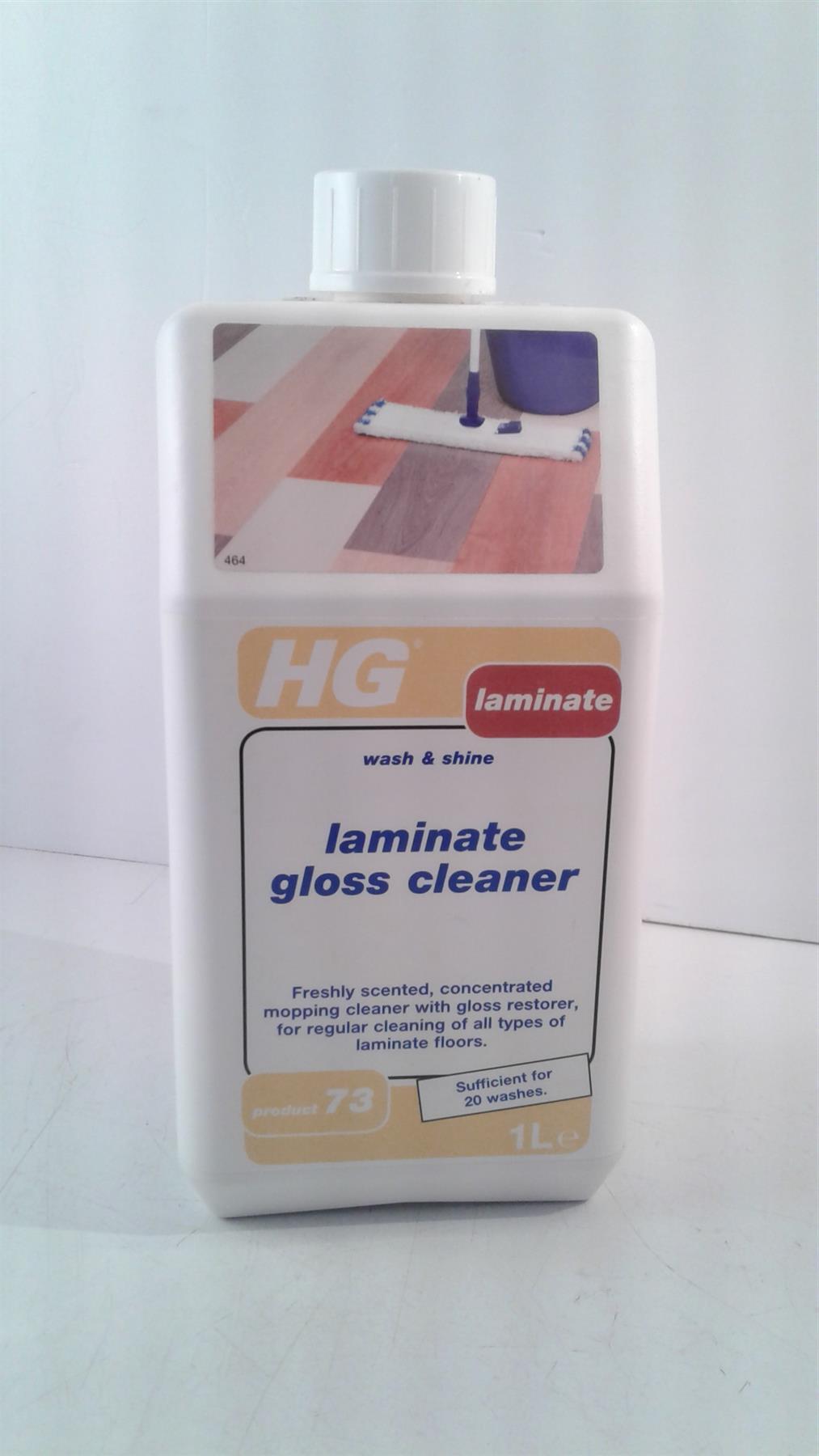 HG Laminate Gloss Cleaner (Wash & Shine) - 1L
