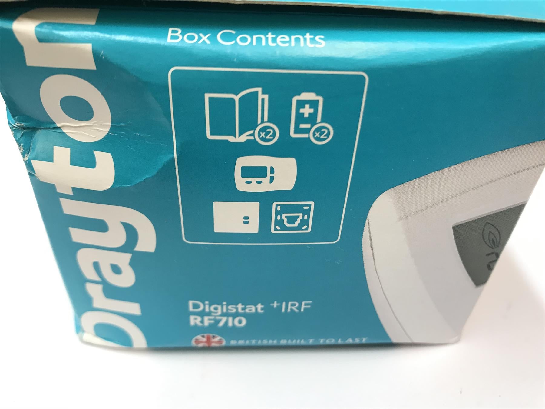 New Drayton RF710 Digistat +1 RF Wireless Room Thermostat