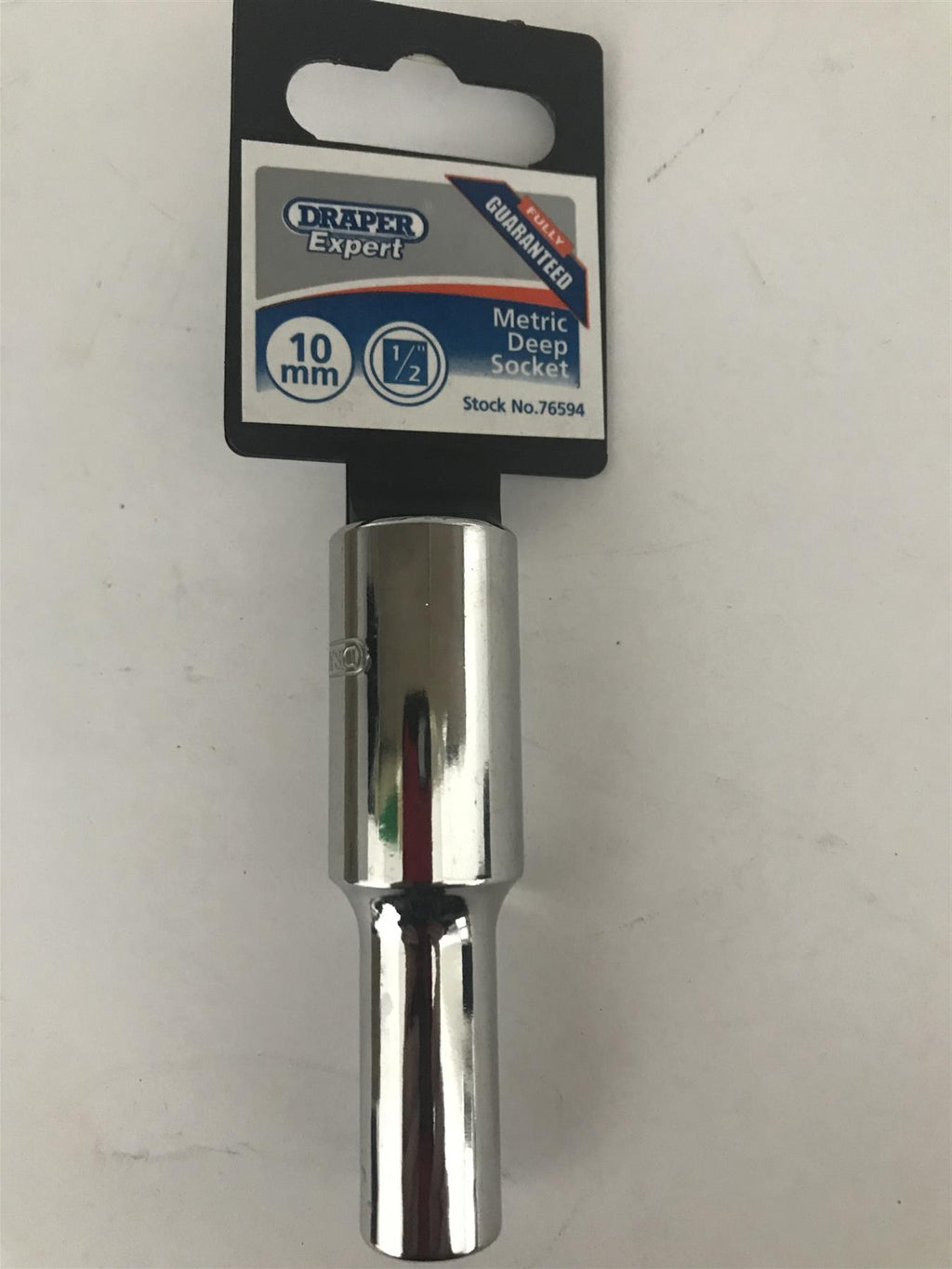 Draper 76594 Expert 10mm 1/2" Square Deep Metric Socket  76594