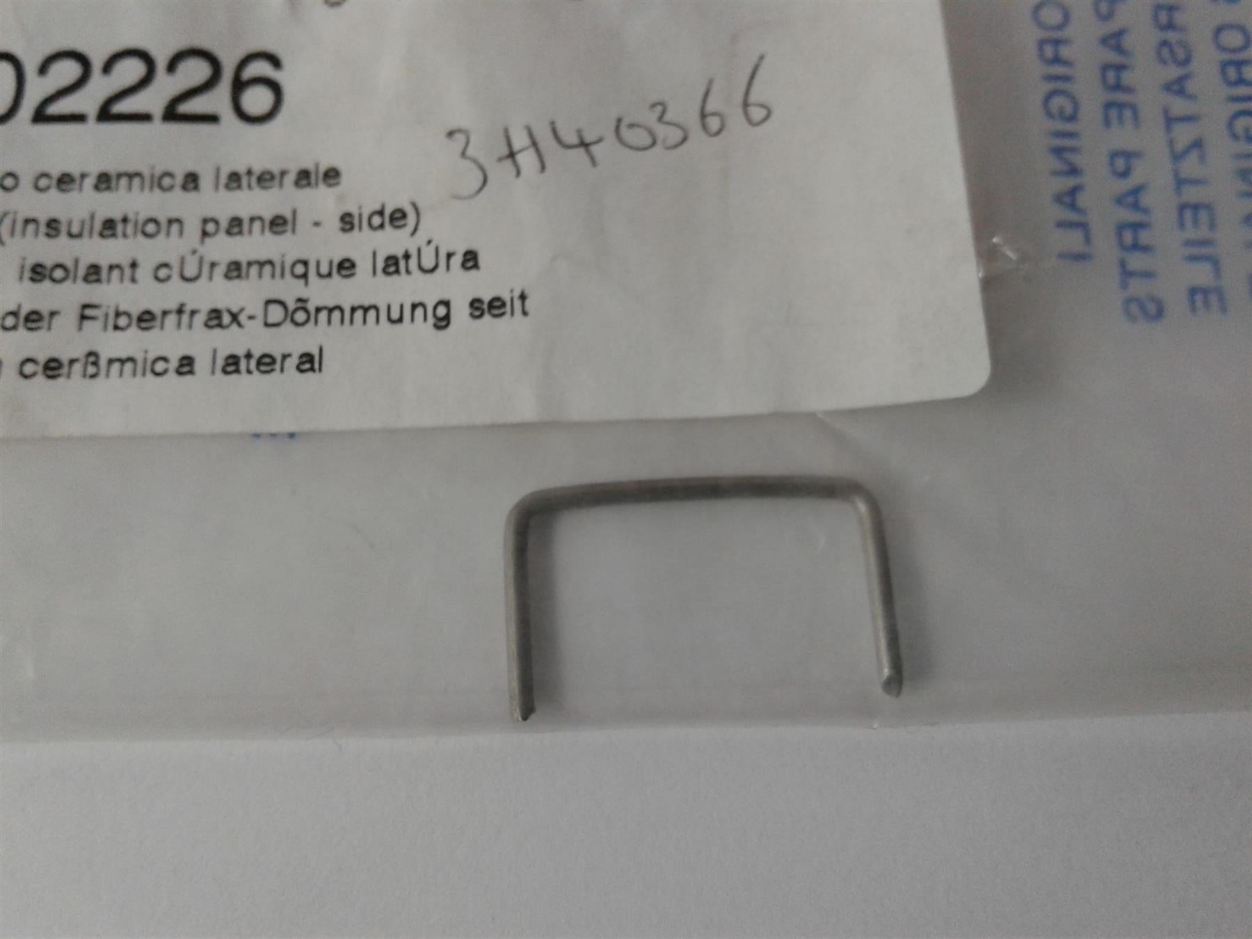 NEW ARISTON FIXING SPRING INSULATION PANEL 65102226