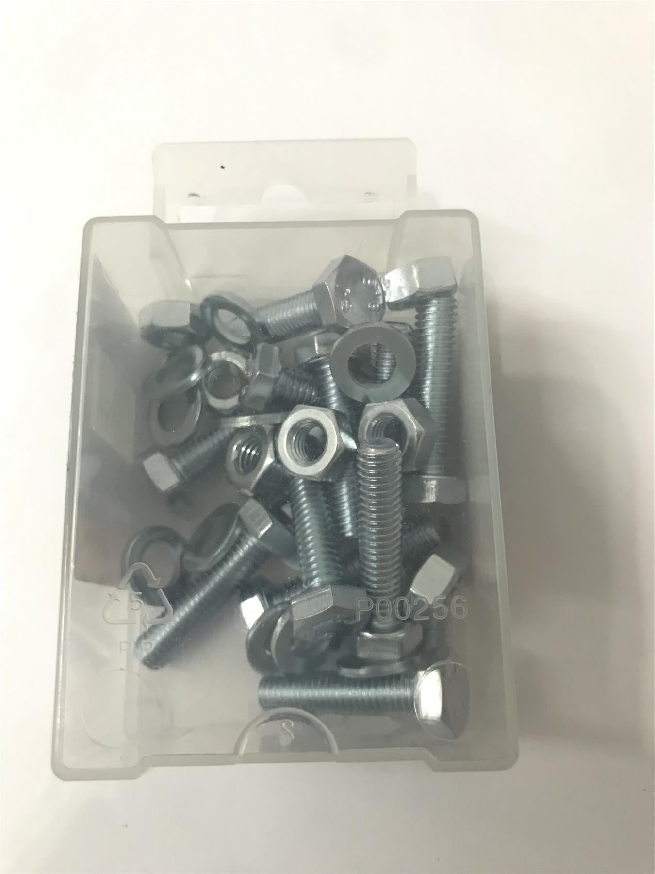 ForgeFix FPHBN625 High Tensile Set Screw ZP M6 x 25mm Forge Pack 12