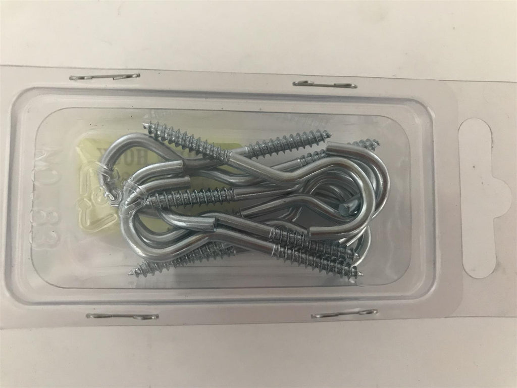 Screw Hooks 55mm x 8g (Pack 10)