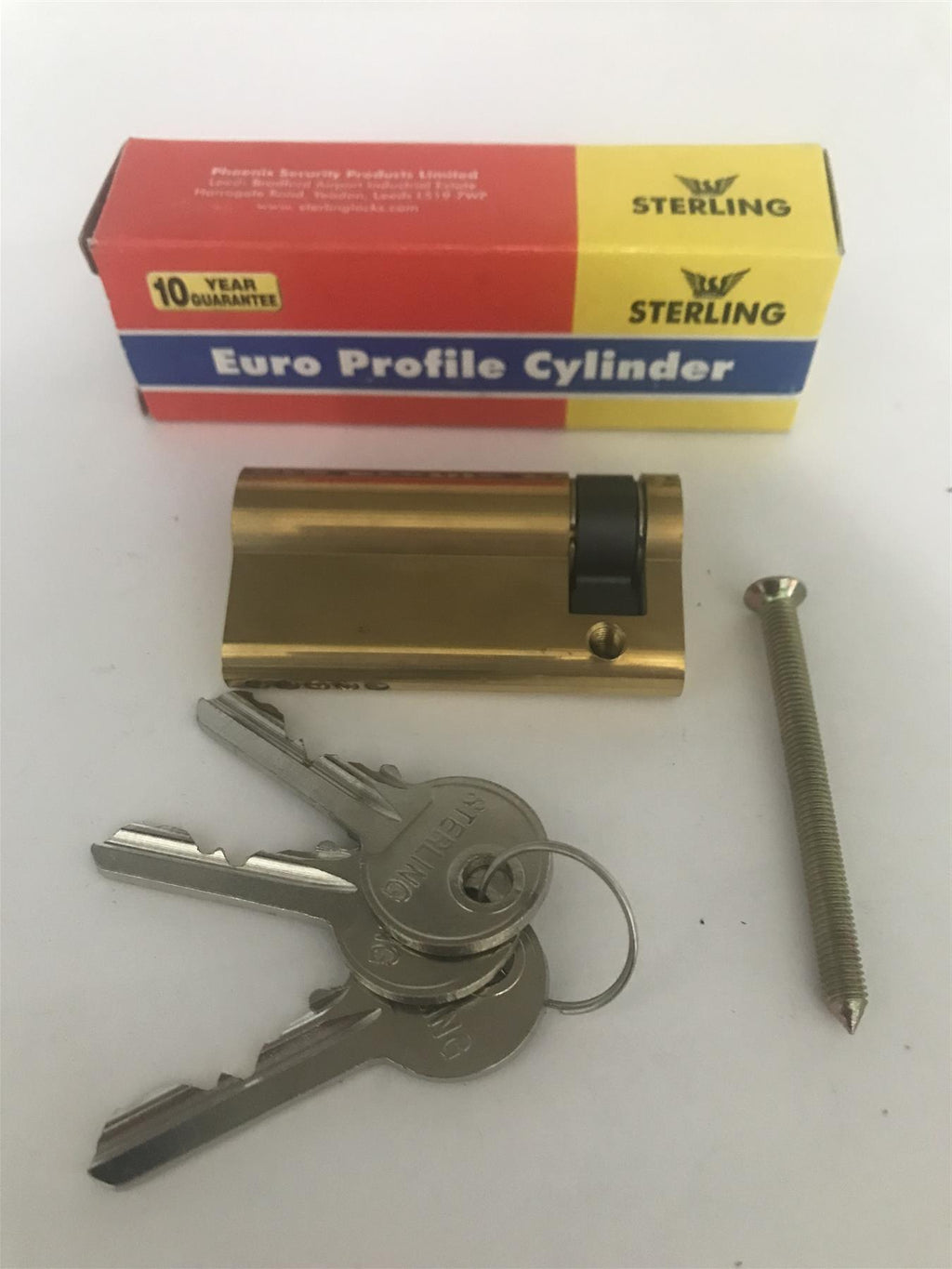 Sterling ESB045 Single Cylinder 61mm (40x11), Brass