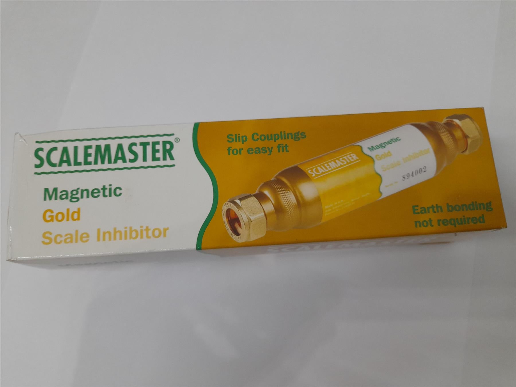 Scalemaster 22mm Magnetic Gold in-line Limescale Inhibitor 22mm Compression
