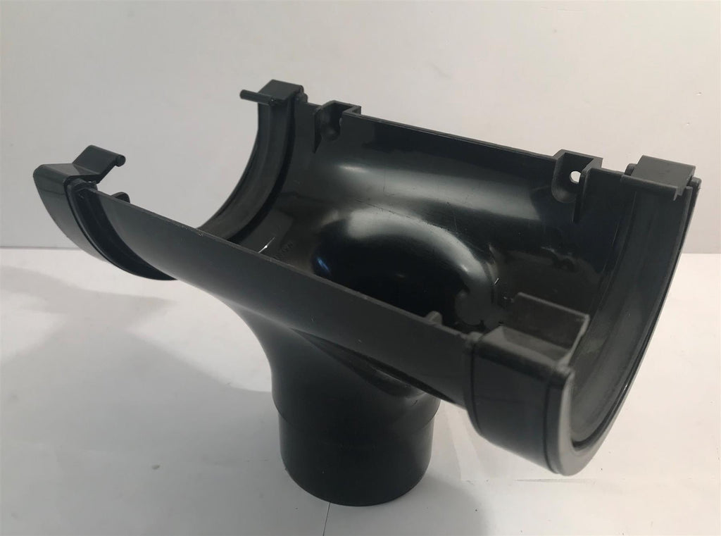 Floplast Half Round 112mm Running Outlet