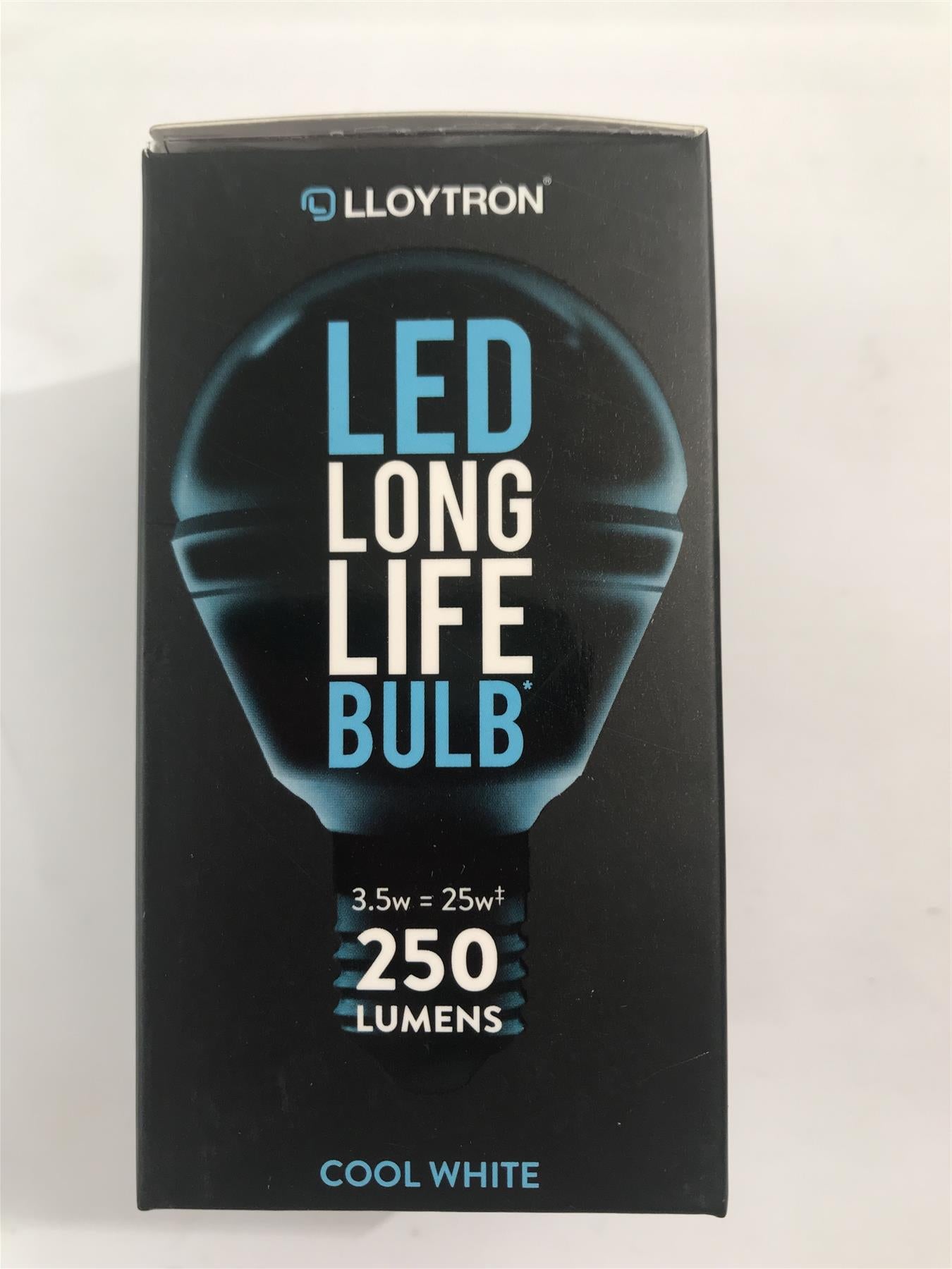 Lloytron  3.5w 250lm LED Long Life Bulb E27-CW 5600K (Cool White)  B5810ELC