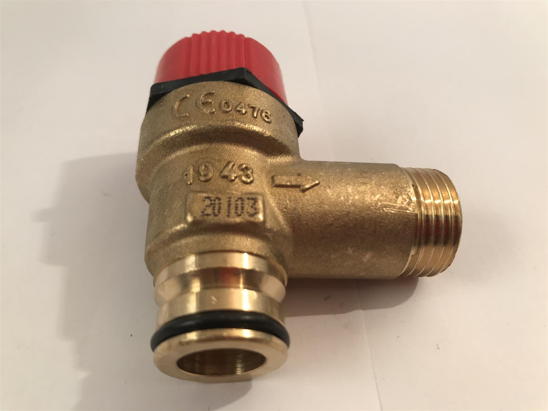 BAXI DUOTEC SAFETY VALVE 3 BAR MALE 720787801