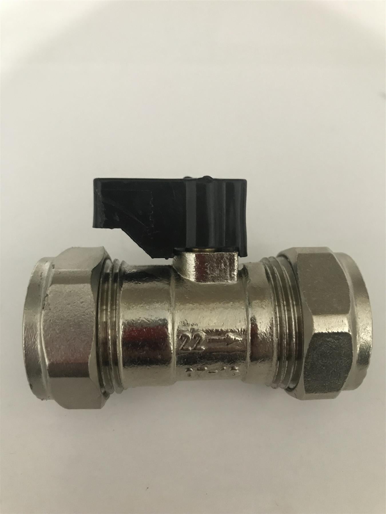 22mm Lever Handle Isolating Balofix Valve Chrome