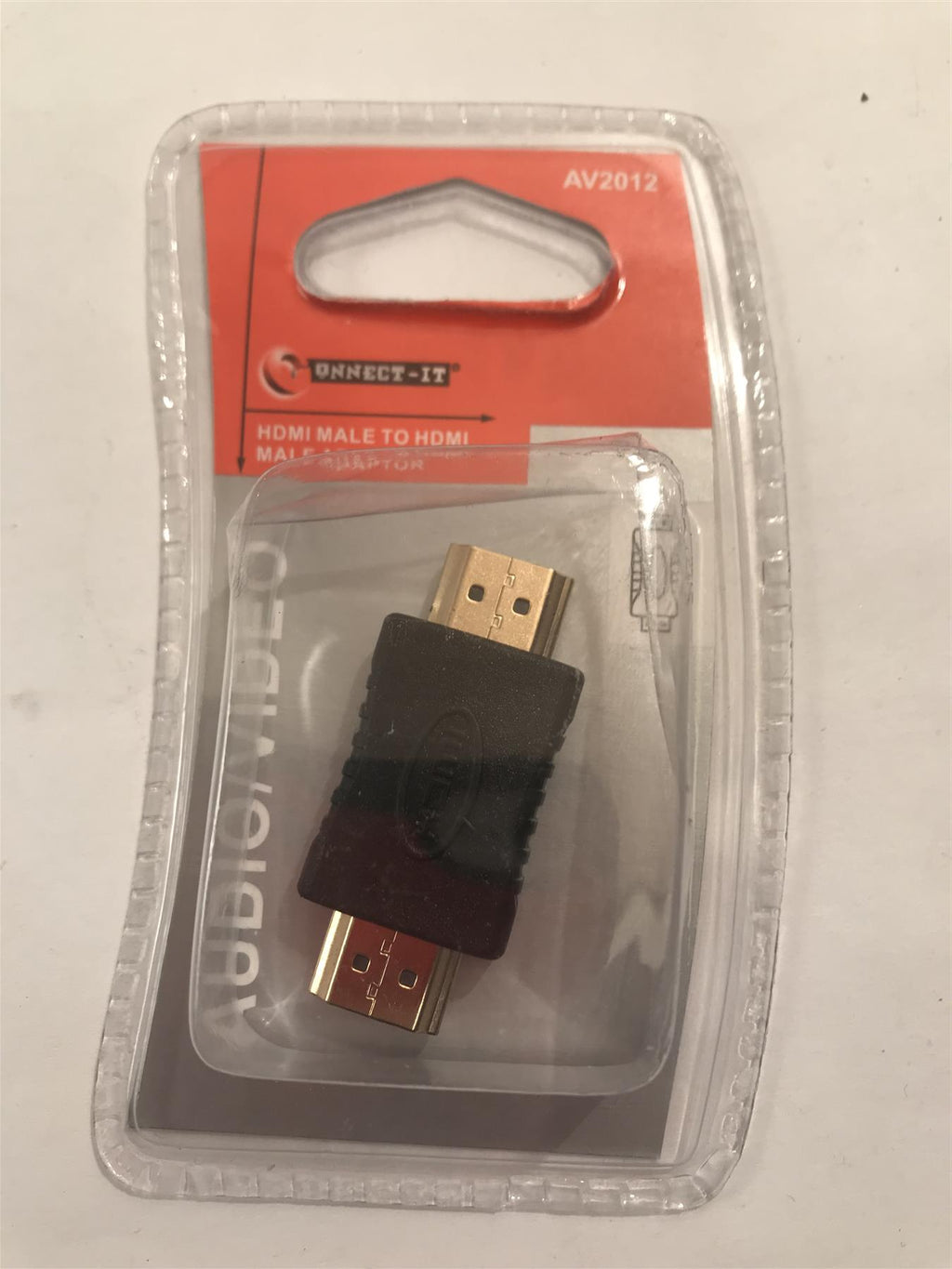 Connect-IT HDMI Male to HDMI Male Adaptor AV2012