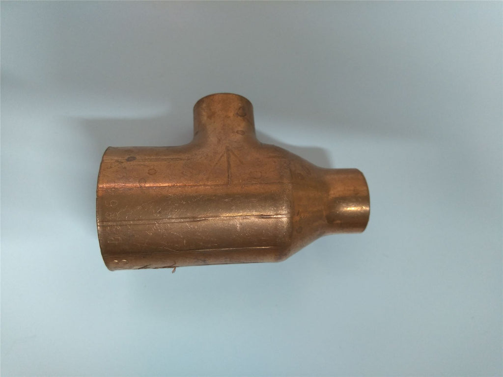 Copper Tee Reducer 15mm 15mm  28mm
