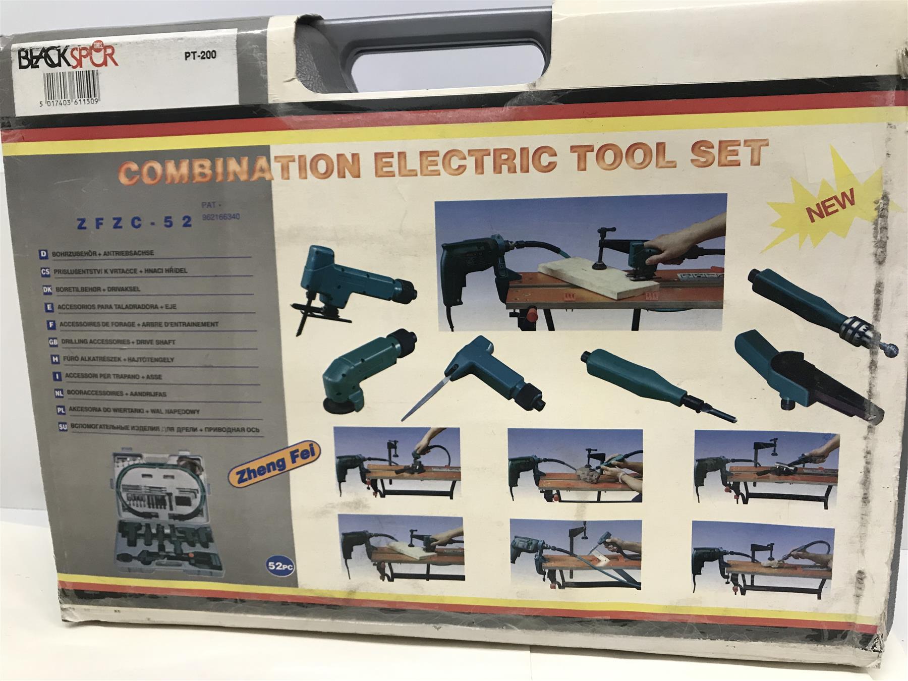 Blackspur Combination Electric Tool Set  PT200