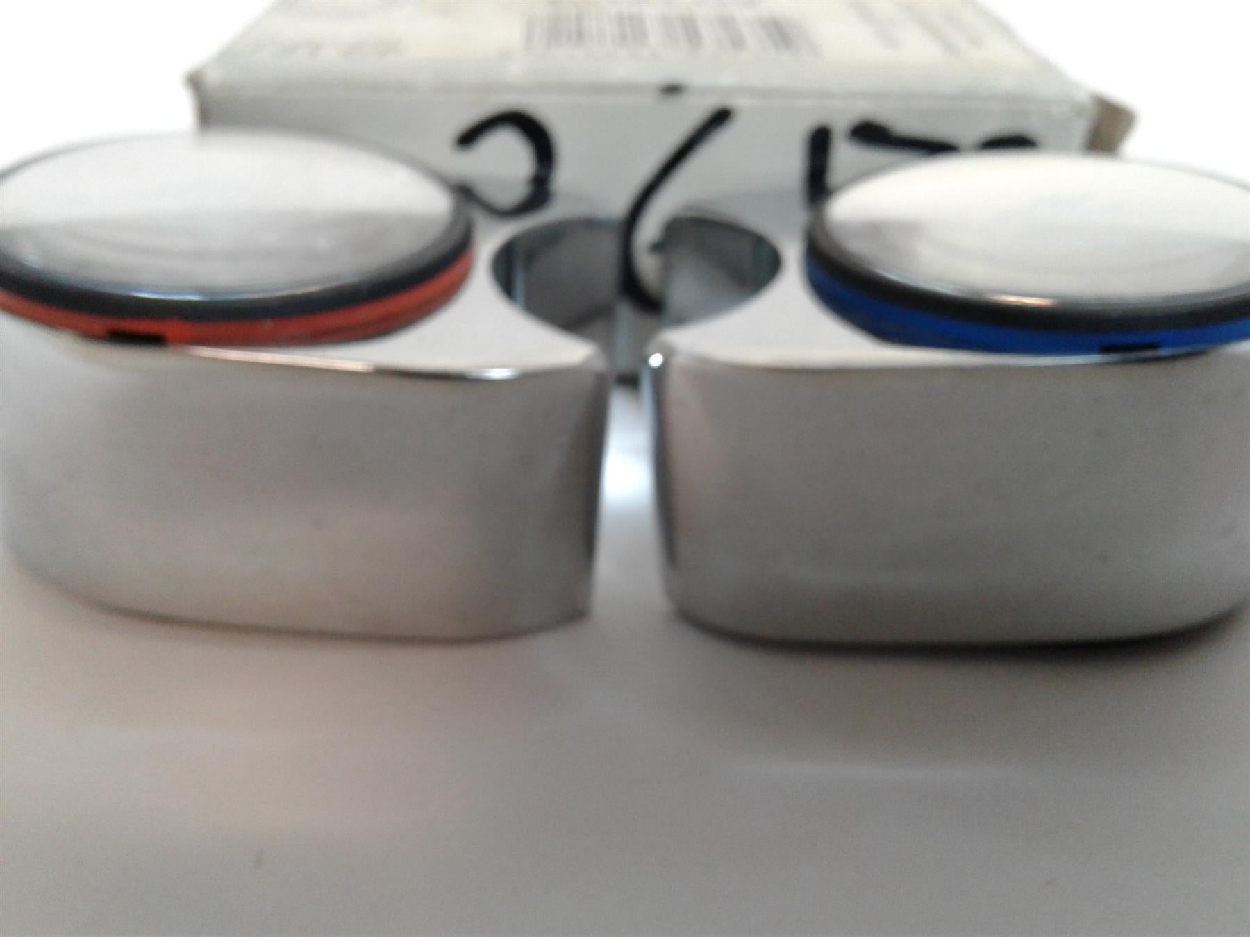 NEW IDEAL STANDARD HOT COLD SET BATH TAP HANDLE CHROME A960271