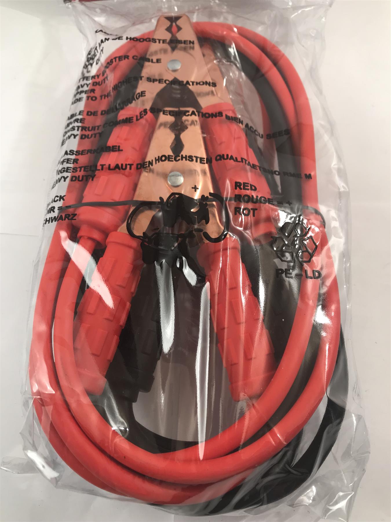 Roadster 200 Amp Jump Leads 8 Gauge 2.5m Length All Purpose  81185C