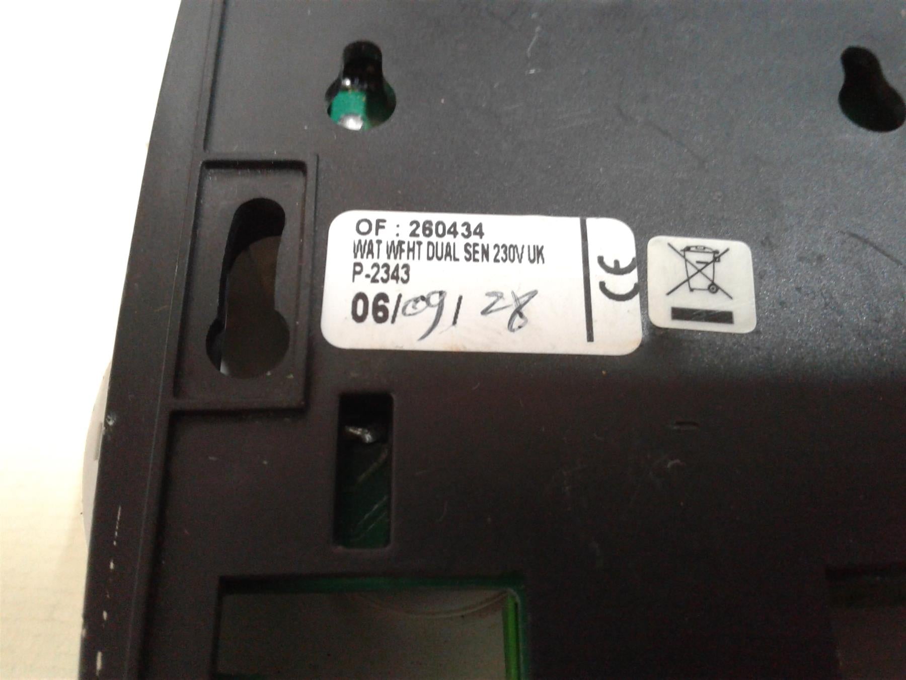 Watts P-2343 WFHT DUAL Thermostat HEATING TEMP CONTROL DIAL