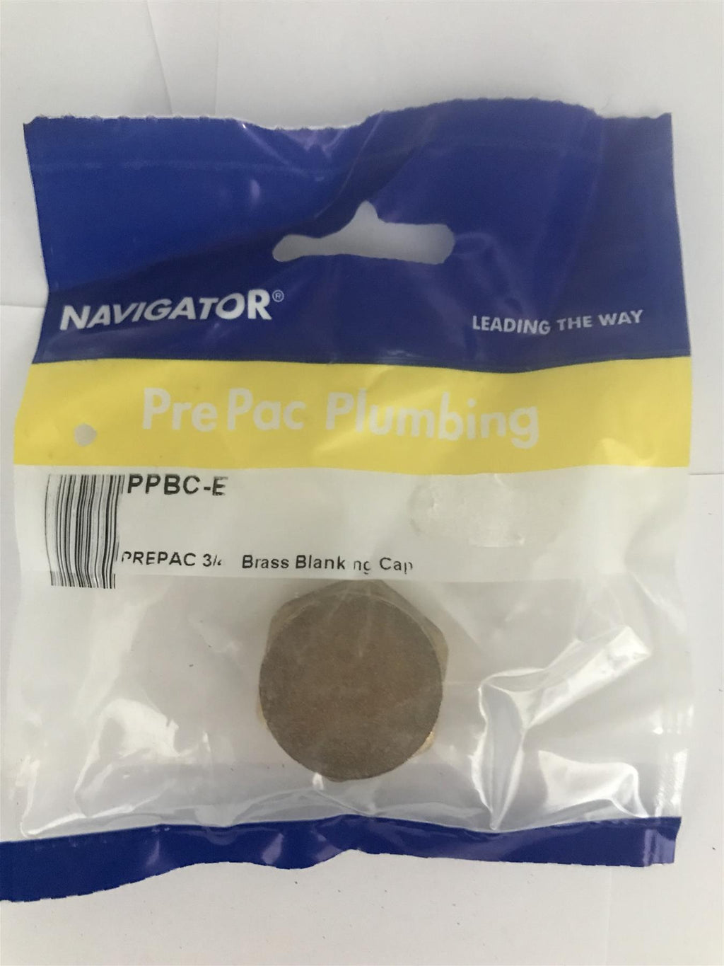 Navigator 3/4" Brass Blanking Cap PPBC-E