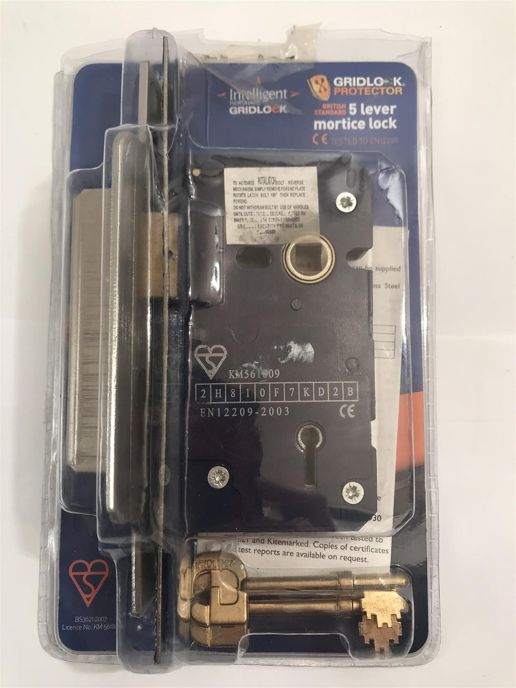 Gridlock Protector BS 5 Lever Mortice Lock