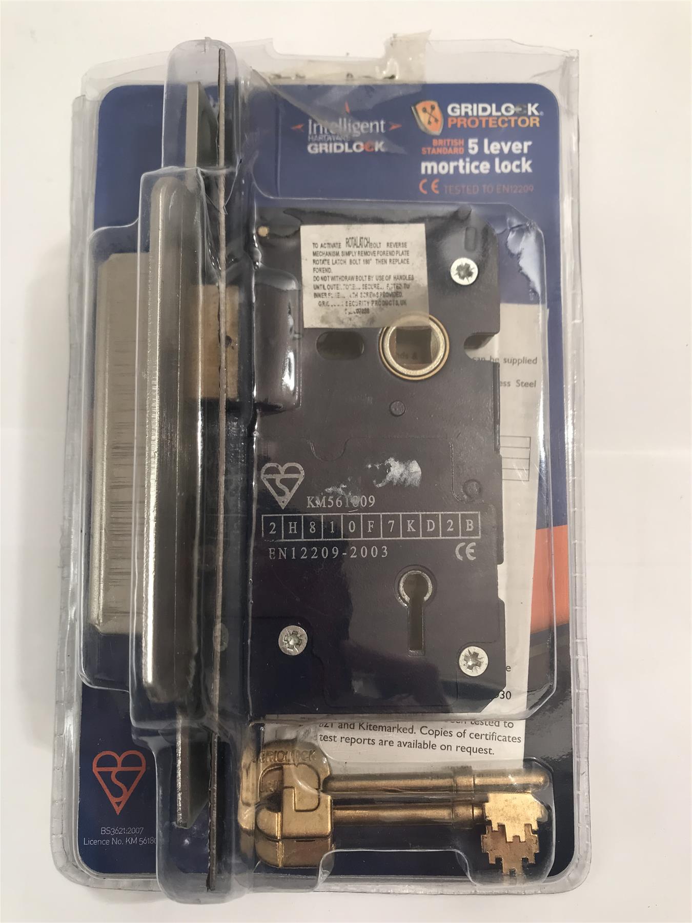 Gridlock Protector BS 5 Lever Mortice Lock