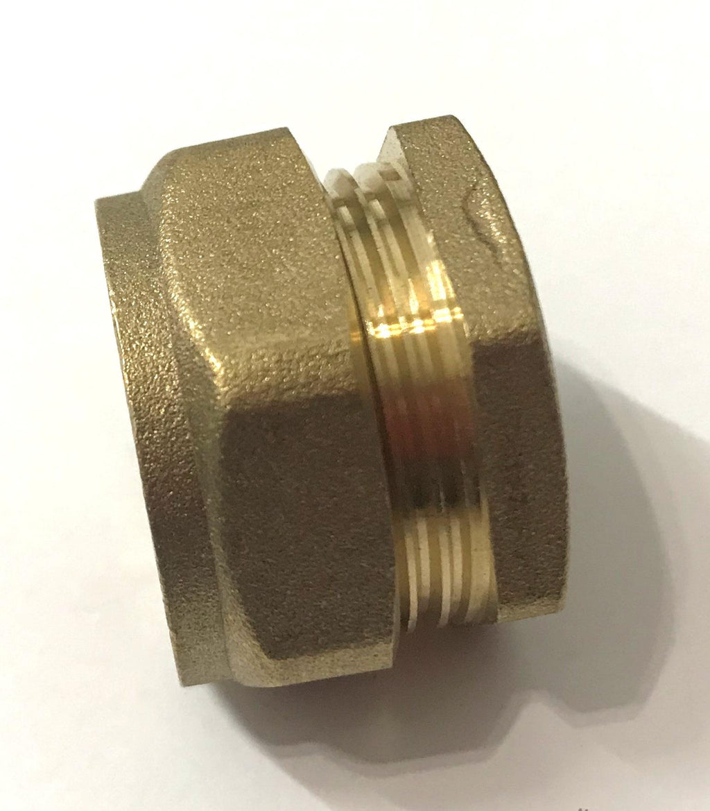 Brass Compression Stop End Cap 22MM Each