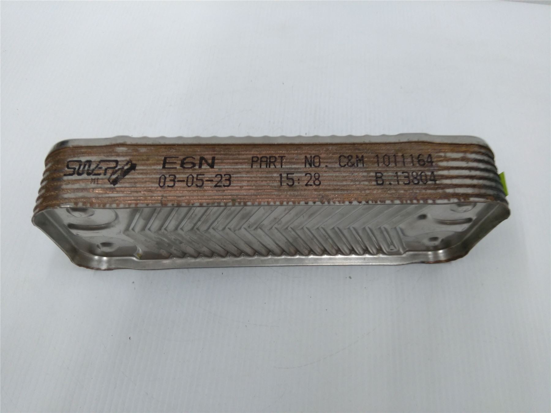 NEW BAXI 237472 WATER HEAT EXCHANGER 1011164