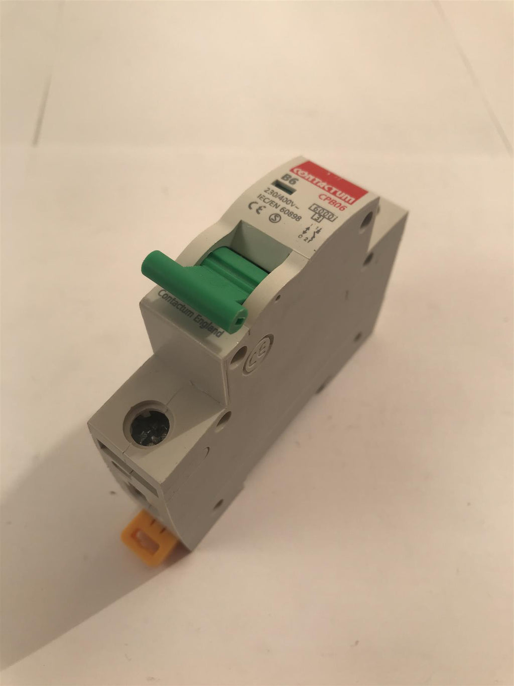 Contactum CPB06 B6 6A 230-400V Circuit Breaker Green Lever