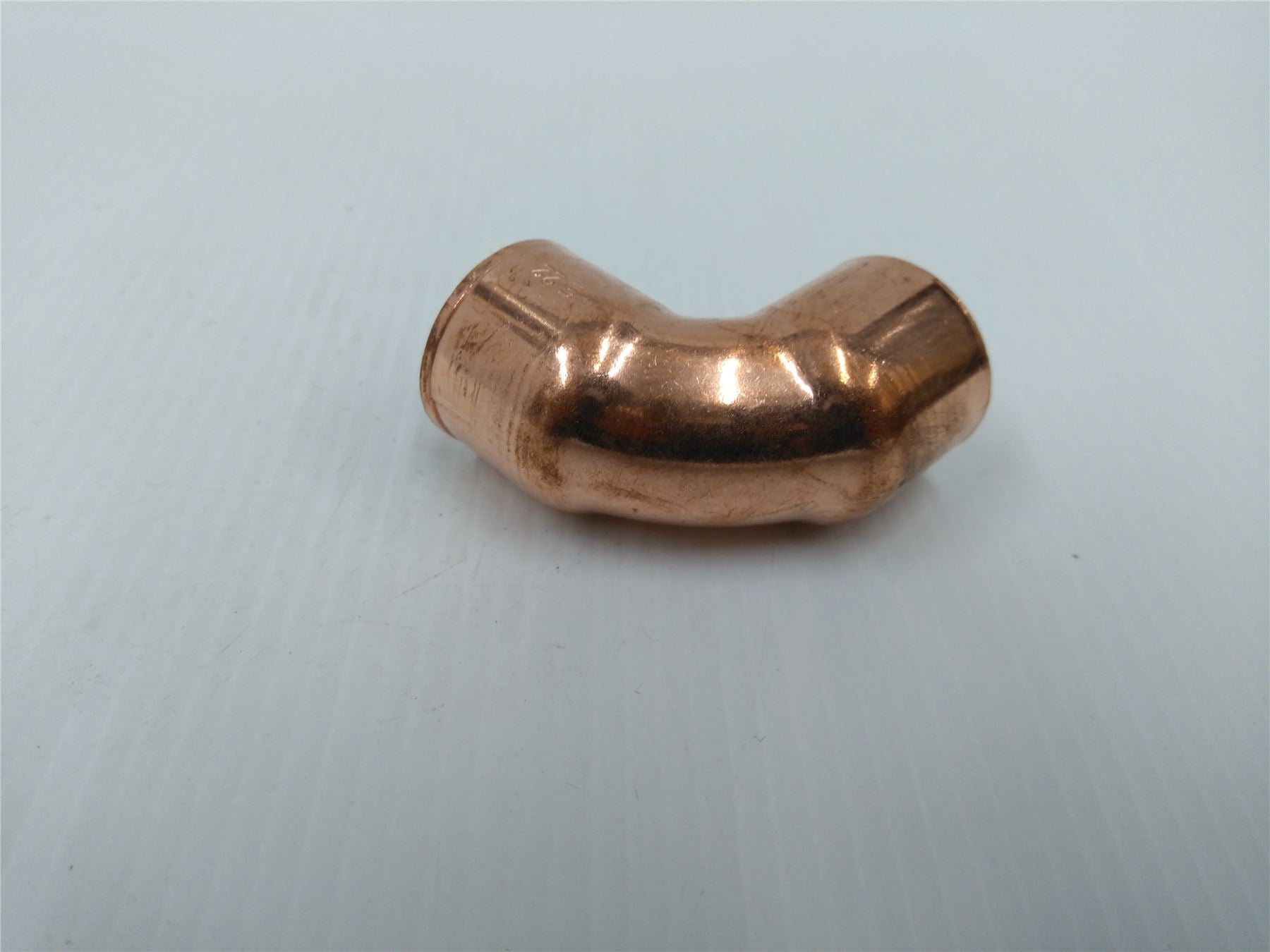 5 X COPPER END FEED FITTING END FEED ELBOW 90 DEGREE SIZE 22mm FEMALE TO FEMALE