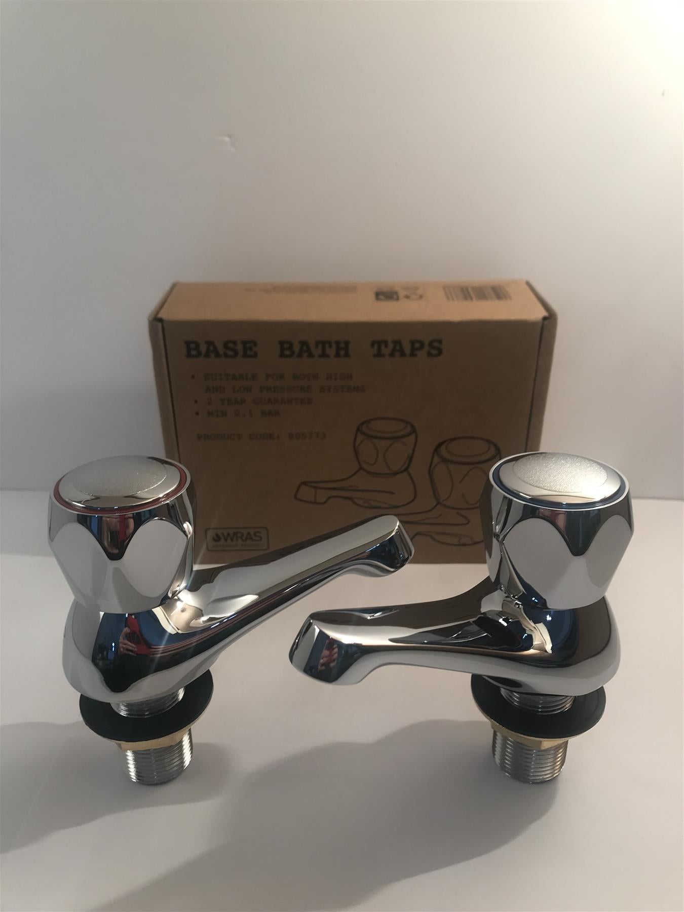 Base Bath Taps Chrome  805773