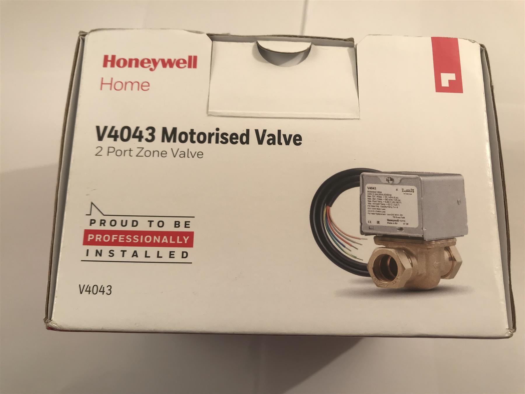 Honeywell V4043 22mm 2 Port Valve V4043B1257
