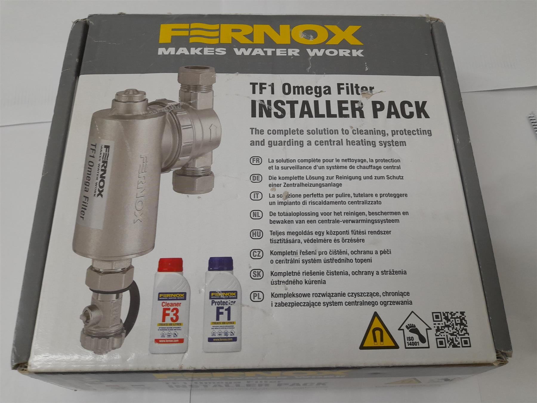 Fernox Tf1 Omega 22mm installer pack 22mm slip socket 62506