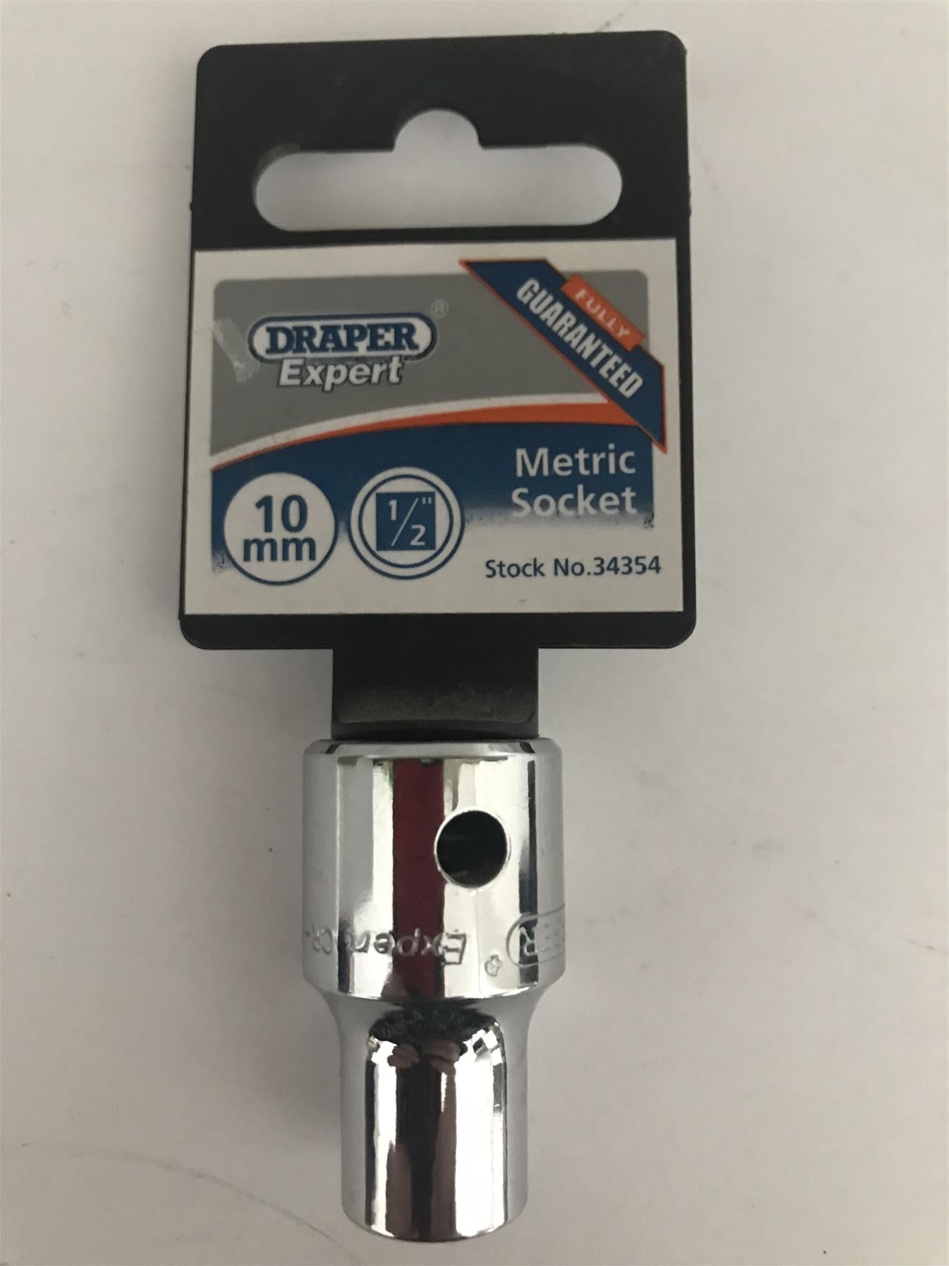 Draper 34354 Expert 1/2" 10mm Metric Socket