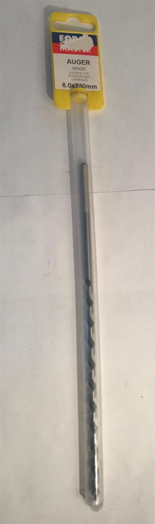 Forge Master Wood Auger 6.0 x 230mm