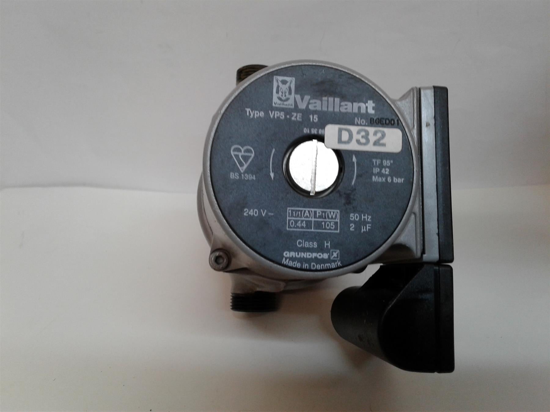 New Vaillant VP5-ZE 15 Pump 16-1108 264076
