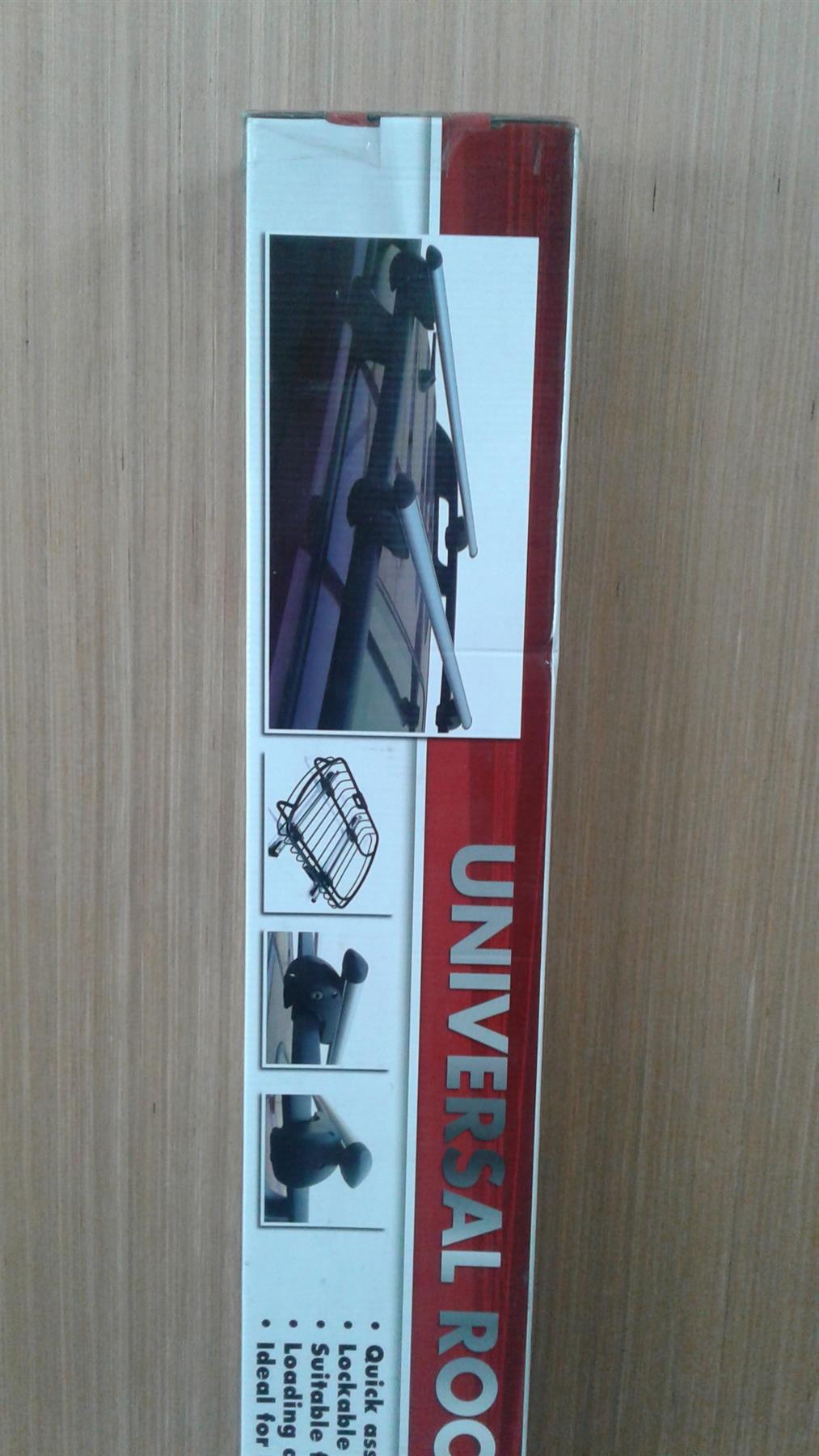 Roadster Universal Lockable Anti-theft Roof Bar (with 4 locks)