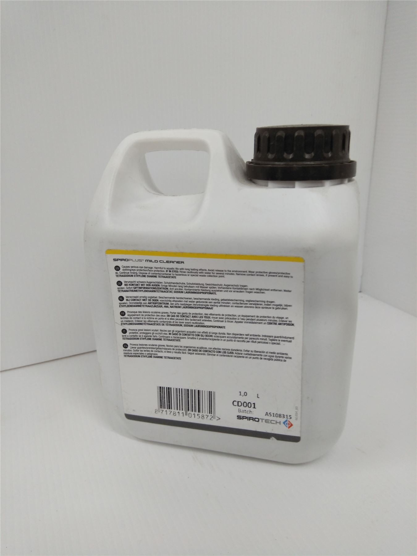 NEW SPIROPLUS SPIR TECH MILD CLEANER DIRT DISSOLVER 1 LITRE